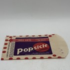 Popsicle Wrapper Polka Dot Bag Vintage 1950s Joe Lowe Corp Ring Gift Coupon