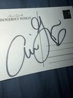 Ariana Grande Dangerous Woman Signed Postcard Autographed Post Card 