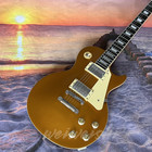 H Custom Shop 1957 Electric Guitar Gold Top Bone Nut Brown Back Ship Quickly
