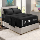 Extra Deep Pocket Queen Sheets Sets - Fits Mattress 18-24 Inches Deep - Extra De