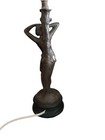 Art Nouveau Table Lamp Metal Brass Bronze Art Deco