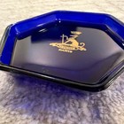Vintage 5-star Le Meurice Hotel Paris Ashtray Dish Cobalt Blue Rare Catchall 