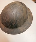 Wwi British Brodie Mk I Steel Helmet Hs Stamp Original Liner Remnants