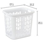 Sterilite Ultra Easy Carry Plastic Dirty Clothes Laundry Basket Hamper   8 Pack 