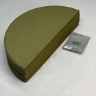 Snow Peak Foldable Lounge Cushion 19  Dia X 2  Th Green Tm-096gr