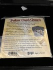 Casino Poker Card Guard Cover Protector All In New In Package