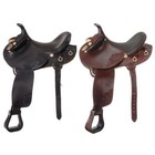 Australian Outback Saddle - Saddle Only Or Pkg - Black Or Dark Oil - 17  Or 18 