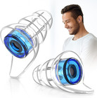 2 Pairs High Fidelity Concert Ear Plugs  Silicone Hearing Protection Earplugs  N