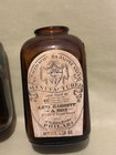 Vintage Levi Garrett   Sons Tobacco Scotch   Rappee Snuff Glass Bottles