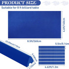 Billiard Cloth 8 Ft Pool Table Pre Cut 6 Cloth Strips 6 Pool Table Rubber Bumper