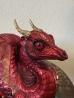 Windstone Editions Lap Dragon Ruby Red Pena 2000