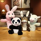  Puppet Plush Animal Toy With Movable Mouth For Role Play Story