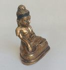 Bronze Buddha Figure Mandalay Burmese Asian Antiques