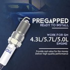 Spark Plugs And Wires Compatible With Chevy 5 7l 4 3l 5 0l  41-993 Iridium Spark