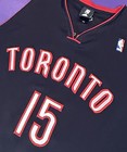 Authentic Vince Carter  15 Toronto Raptors On Court Adidas Jersey 56