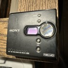 Sony Mz-ne410 Walkman Minidisc Recorder Netmd Mdlp Headphone Jack Black