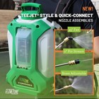 Flowzone Fzvaak-3 4 Gal Backpack Sprayer  Plastic  5 Ft L Hose  Cone fan jet