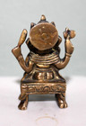 2 6  Tall Elaphant God Ganesh Brass Statue   Made In Nepal