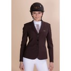 Equiline New Elizek Tech Washable Show Coat Jacket Brown 44 Usa 8  949