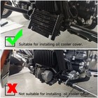 Oil Cooler Cover For Harley Touring Cvo Road King Street Glide Road Glide