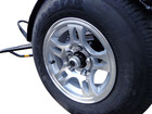 Folding Dual Rail Or 3 Rail Motorcycle Trailer