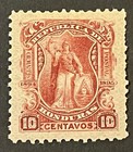 Travelstamps  1895 Honduras Stamps Scott  90 - Justice  Law   Order - Mint Mogh