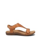 Women s New Taos  the Show  Premium Leather Sandal - Caramel -  All Sizes