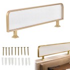 Restaurant Booth Screening Divider Partition Small Glass Screen Home Decor