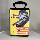 We Can Do It - Women In The War   ww Ii  Tin Lunch Box Feat  Rosie The Riveter
