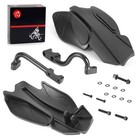 2x Black Hand Guards For Polaris Sportsman 450 570 800 850 Xp 1000 W  Bracket