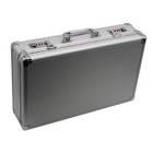 Aluminum Frame Storage Box Case With Lock For 50 Pcgs Ngc Coin Holders Slabs