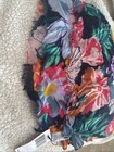 Vera Bradley Soft Fringe Scarf Happy Blooms Rayon Lightweight Nwt Msrp  40
