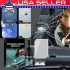 Automotive Glass Repair Kit Fluid Fix Car Windshield Resin Chip Crack Tool