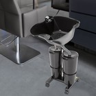 Portable Hairdressing Salon Basin 2 Buckets Hair Washing Sink Shampoo Wash Bowl   