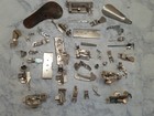 Lot Of Vintage Singer  Greist And Other Sewing Machine  Accessories Attachments