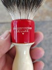 Vintage Bakelite Plastic Hess 4 Shave Brush Handle 26mm Two Band Badger Knot 
