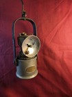 Antique Wolf Safty Lamp America Justrite Streamlined Carbide Miners Lamp
