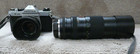 Asahi Pentax K1000 Film Camera W  1 2 50mm Lens Soligor 80-200mm Zoom macro Lens