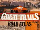 Never Opened Vintage  the Marlboro Great Trails Road Atlas Map   marlboro Brand