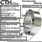 4x 2  6x5 5  To 5x4 5  5x115mm  Conversion Wheel Adapter Spacer Fit Niss infi