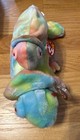 Ty Beanie 1997 Baby   1999 Buddy Rainbow The Chameleon Tie-dyed Mwmts Plushies