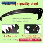 Manual Pole Saw Blade For Tree Trimming 17 5 Inch For All Tree Pole Saw Three Fa