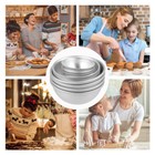 12pcs Hemisphere Semicircle Baking Mold Hemisphere Mold Semicircle Shape Mold