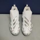 Adidas Freak Spark J Team Football Cleats Youth Us 3 White Gray Laceless Gz6840