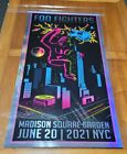 Foo Fighters King Kong Foil Poster Msg Madison Square Garden Morning Breath 