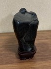 Japanese Bonsai Kamuikotan Stone Suiseki Bonseki Viewing Art W  Stand H9 5cm Fs