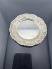 Vtg S  Kirk   Son 3  1 4  Small Sterling Floral Repousse Personal Ashtray  17 F