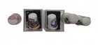 5 Vintage European Souvenir Porcelain Thimbles 2 With Cases