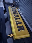 Regular Gas Station Vintage Sign Plastic Insert   Can Be Lighted  