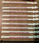 Swizzle Sticks  Drink Cocktail Stirrers Mixed Lot Of 22 Plastic And Glass